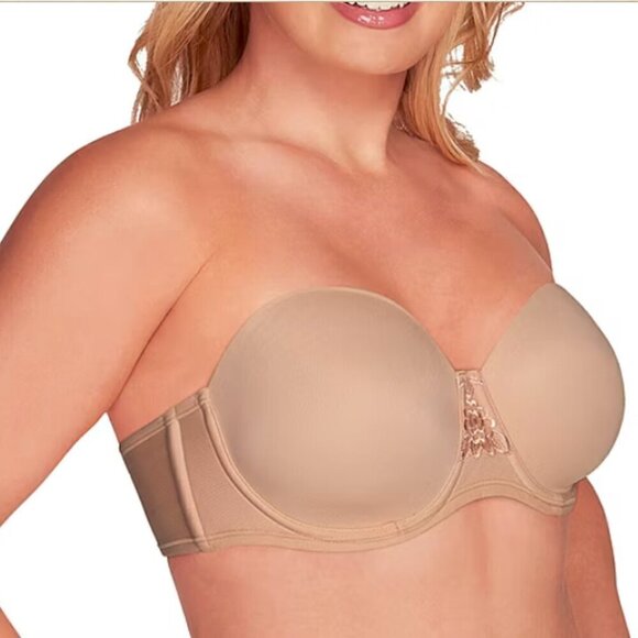 VANITY FAIR BEAUTY BACK STRAPLESS BRA - Picture 1 of 10